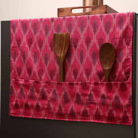 Handmade fridge top cover with multiple pockets 14