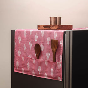 Handmade fridge top cover with multiple pockets 15
