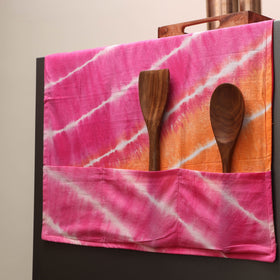 Handmade fridge top cover with multiple pockets 30