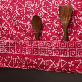 Handmade fridge top cover with multiple pockets 65