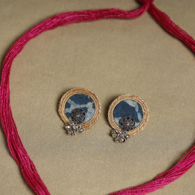 Buy Handmade GS Jute Fabart Necklace Set Online