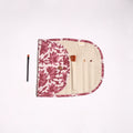 Handmade multipurpose segmented make-up brush wrap