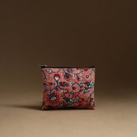 Buy Pink Handmade Multipurpose Utility Pouches (set of 3)