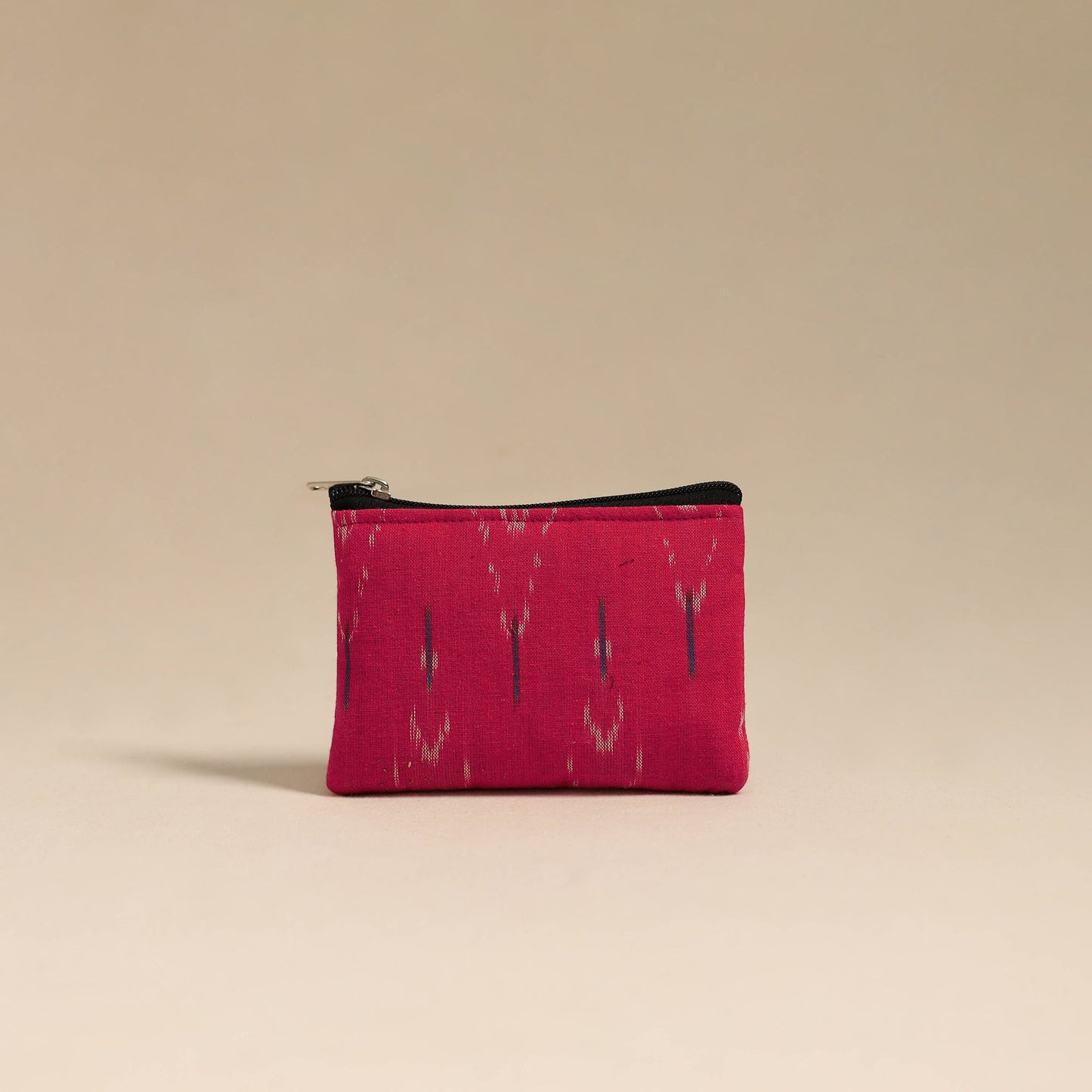  Pink Handmade Quilted Cotton Coin Pouch 