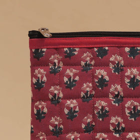 Handmade quilted utility pouch 08 - handcrafted