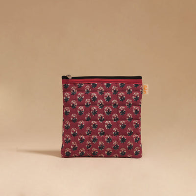 Handmade quilted utility pouch 08 - handcrafted