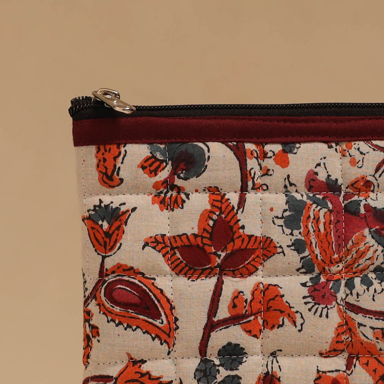 Handmade quilted utility pouch 12 - handcrafted