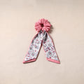 Handmade rubber band/scarf scrunchie 18 - handcrafted