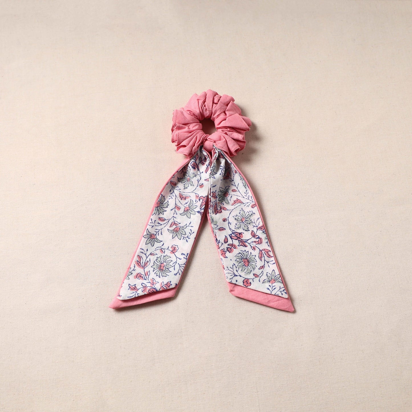 Handmade rubber band/scarf scrunchie 18 - handcrafted