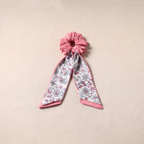 Handmade rubber band/scarf scrunchie 18 - handcrafted