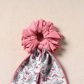 Handmade rubber band/scarf scrunchie 18 - handcrafted
