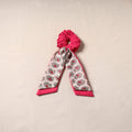 Handmade rubber band/scarf scrunchie 22 - handcrafted