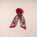 Handmade rubber band/scarf scrunchie 30 - handcrafted