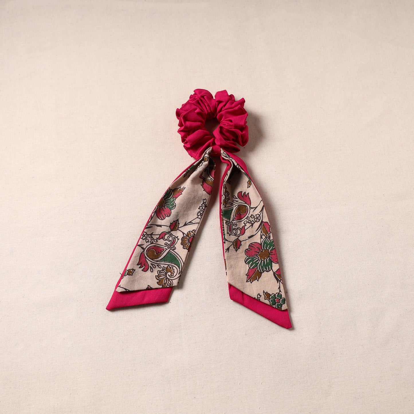 Handmade rubber band/scarf scrunchie 30 - handcrafted