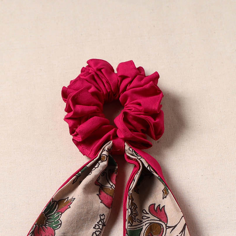 Handmade rubber band/scarf scrunchie 30 - handcrafted