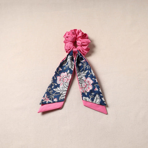 Handmade rubber band/scarf scrunchie 35 - handcrafted