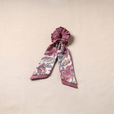 Handmade rubber band/scarf scrunchie 47 - handcrafted