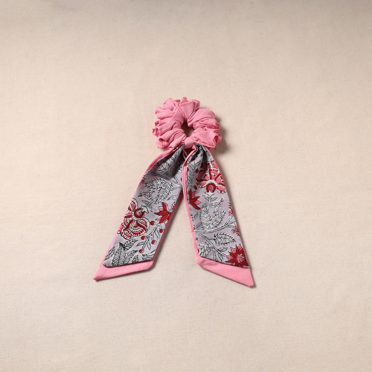 Handmade rubber band/scarf scrunchie 73 - handcrafted