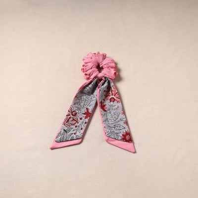 Handmade rubber band/scarf scrunchie 73 - handcrafted