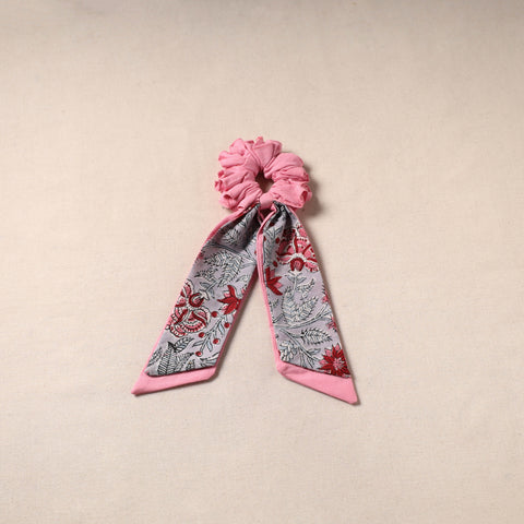 Handmade rubber band/scarf scrunchie 73 - handcrafted