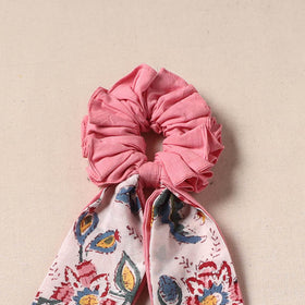 Handmade rubber band/scarf scrunchie 77 - handcrafted