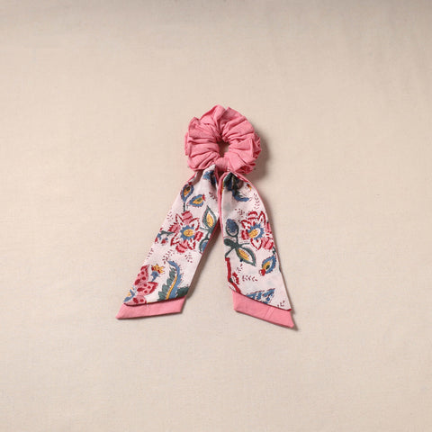 Handmade rubber band/scarf scrunchie 77 - handcrafted