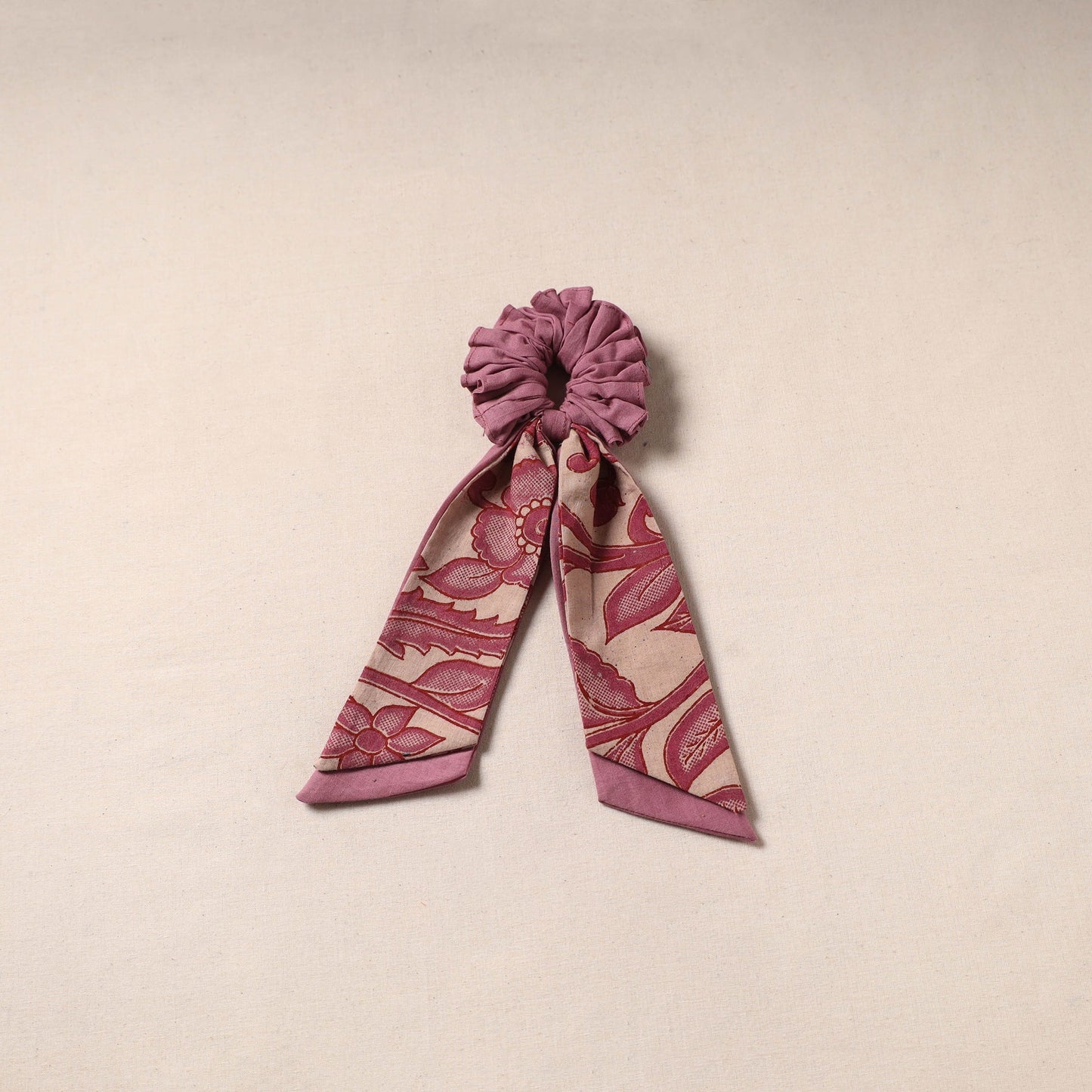 Handmade rubber band/scarf scrunchie 79 - handcrafted