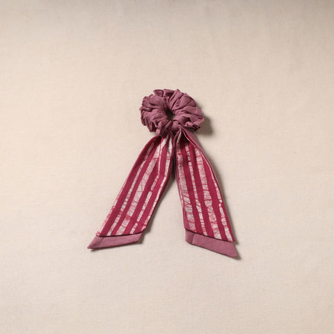 Handmade rubber band/scarf scrunchie 95 - handcrafted