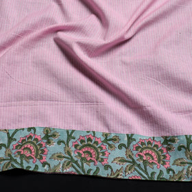 Buy Handmade Running Stitch Plain Cotton Blouse Piece