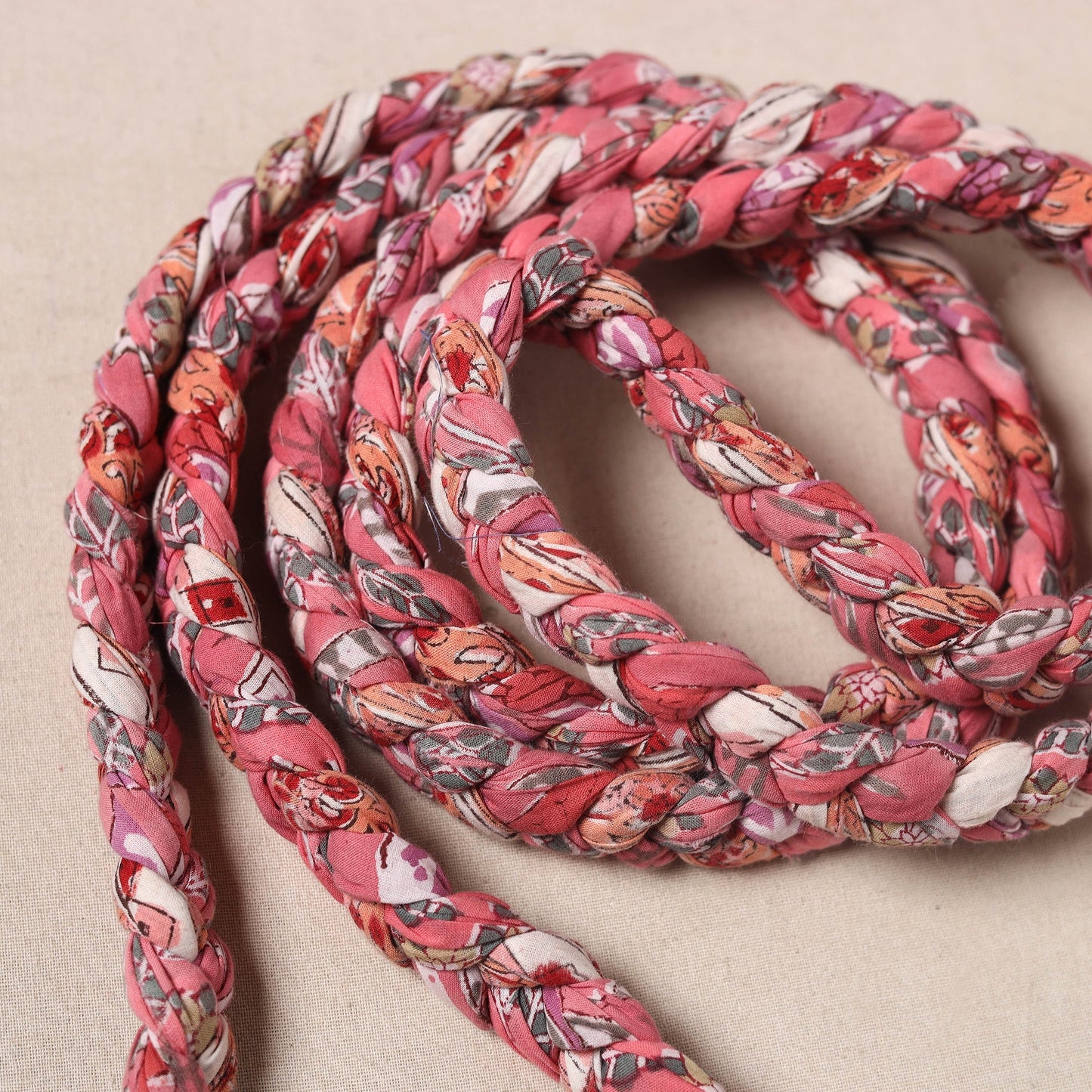  Handmade Upcycled Fabric Skipping Rope