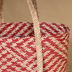  Handmade Water Hyacinth Shoulder Bag from Assam 