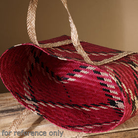  Handmade Water Hyacinth Shoulder Bag from Assam 
