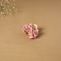 Pink - handmade women’s bow hair claw clip 49 - handcrafted