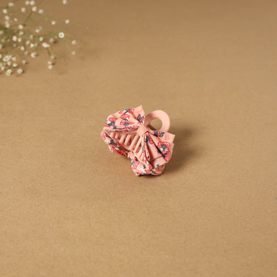 Pink - handmade women’s bow hair claw clip 49 - handcrafted