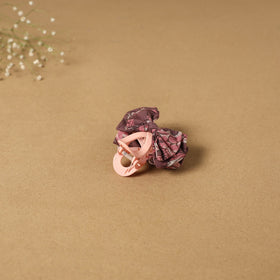 Pink - handmade women’s bow hair claw clip 63 - handcrafted