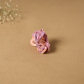 Pink - handmade women’s bow hair claw clip 67 - handcrafted