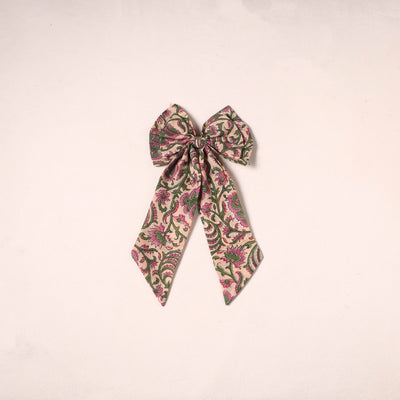 Handmade women’s bow hair clip 06 - handcrafted
