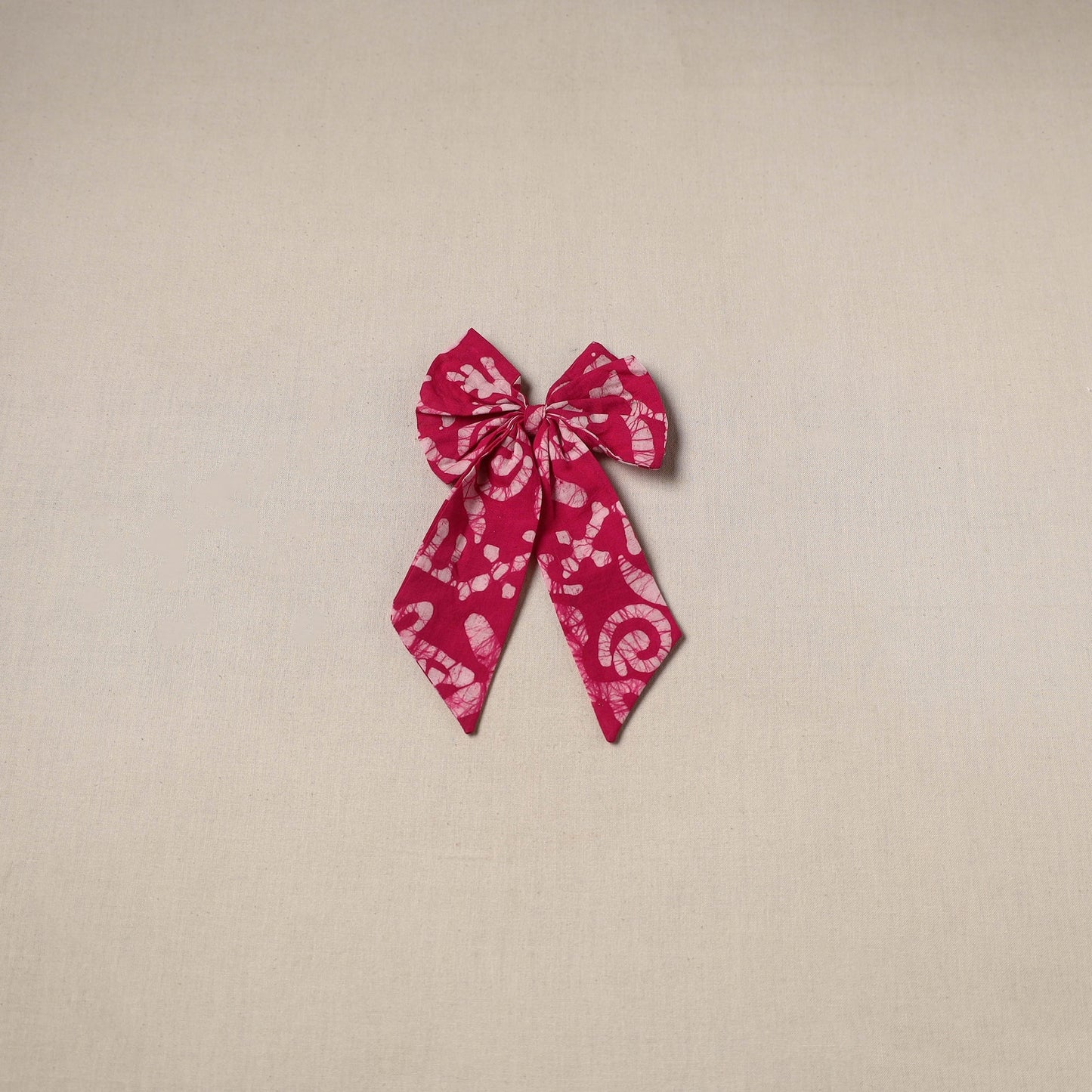 Handmade women’s bow hair clip 40 - handcrafted