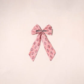 Handmade women’s bow hair clip 44 - handcrafted