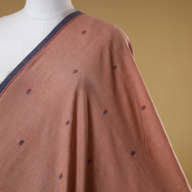 Pink - handspun handloom natural dyed cotton buti