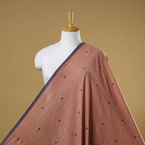 Pink - handspun handloom natural dyed cotton buti