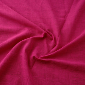 Pink - handwoven organic kala cotton fabric 02 - handcrafted