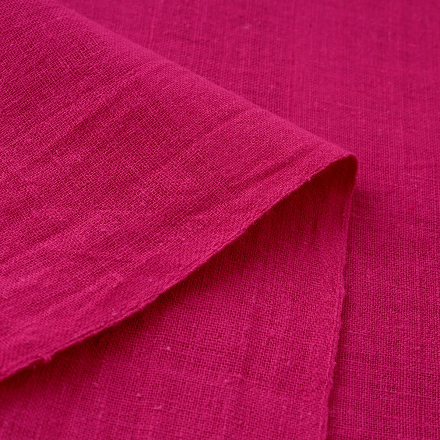 Pink - handwoven organic kala cotton fabric 02 - handcrafted