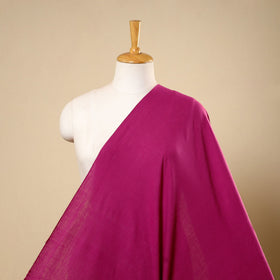 Purple Handwoven Organic Kala Cotton Fabric