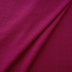 Purple Handwoven Organic Kala Cotton Fabric
