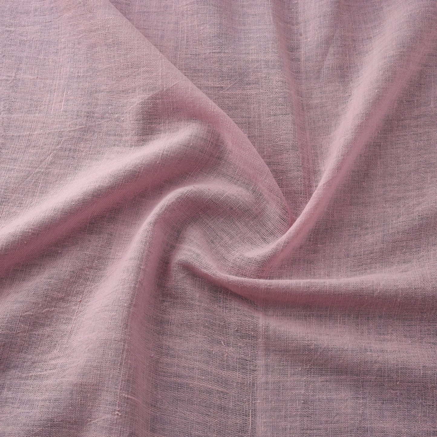 Pink - handwoven organic kala cotton fabric 05 - handcrafted