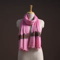 Handwoven sozni hand embroidered merino wool kashmiri stole