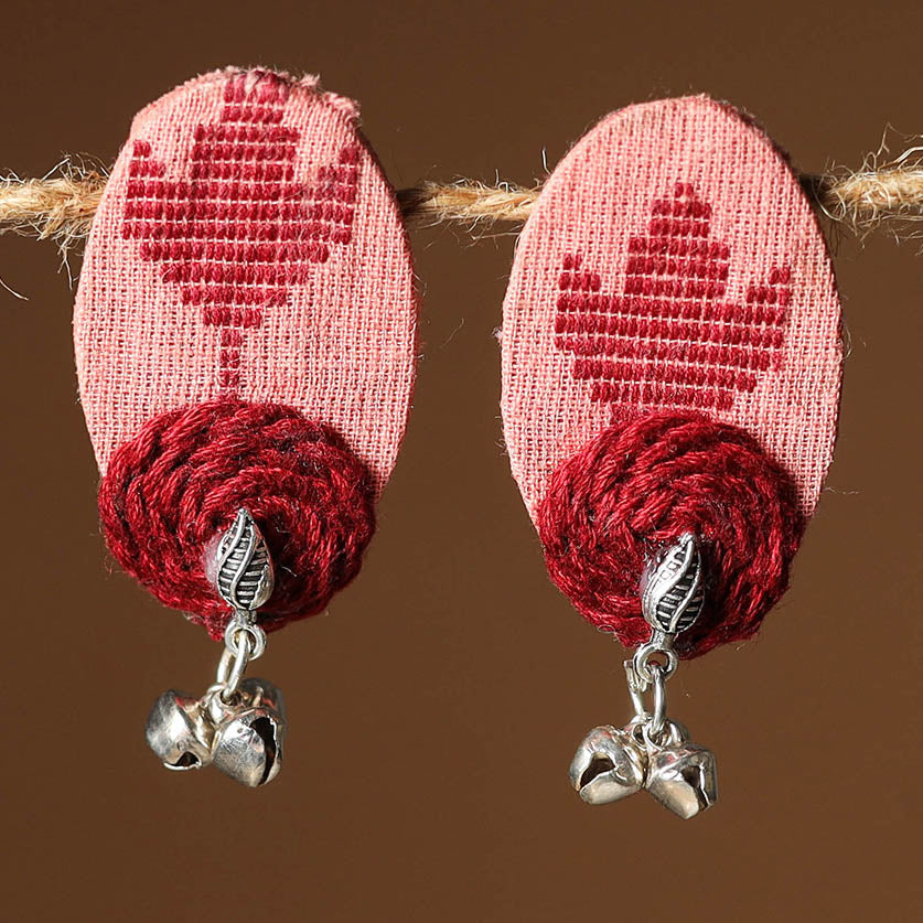 Nikhat Thread Work GS Fabart Earrings 