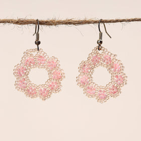 Buy Hapur Beadwork Earrings by Aagaz Online at iTokri.com