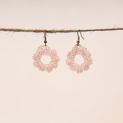 Buy Hapur Beadwork Earrings by Aagaz Online at iTokri.com